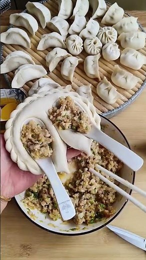 25 Amazing Dumpling Folding Styles in One Video| Most Satisfying Dumpling Making Skills Ever!#shorts