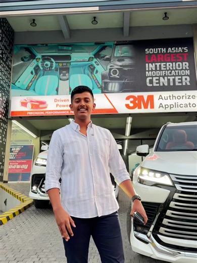 SUV Vehicle එක Executive Lounge Experience එකට යළි සකස් කරන්න