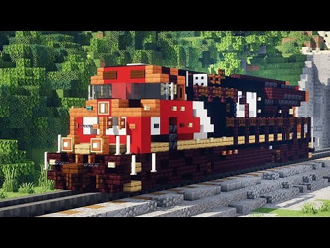 Minecraft Canadian National ET44AC GEVO Tutorial