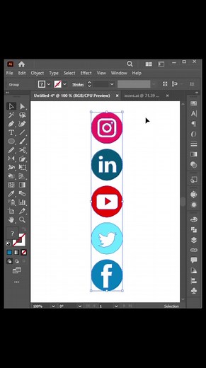Convert to gradient in Adobe Illustrator, learn Adobe illustrator, illustrator tips and tricks, Adobe illustrator tutorials, gradient, color change in Adobe Illustrator, graphic designer, learn creative #coverttogradient #color #adobeillustrator #illustratortipsandtricks #graphicdesigner #learncreative | Learn Creative 2.0
