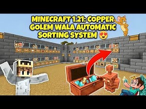 EASIEST Minecraft Sorting System
