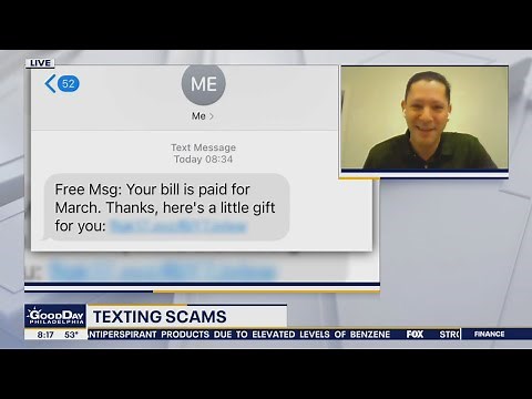 New text message scam appears to come from your own phone number