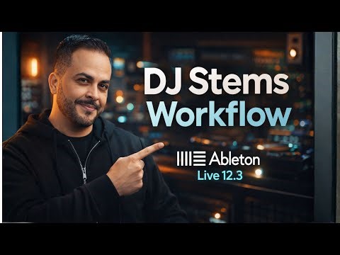 DJs: Ableton 12.3 Finally Added Stems (Edits, Mashups & Remixes)