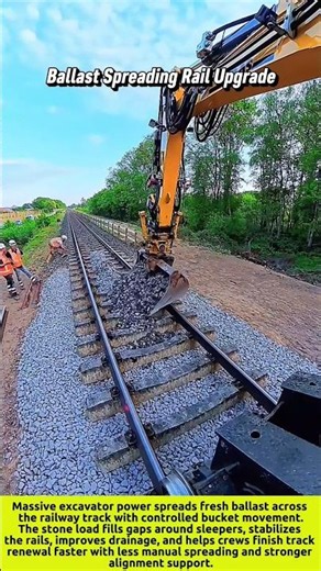 Ballast Spreading Rail Upgrade