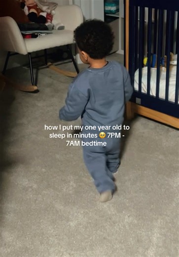 The way he flung his toys 😂 bed time for my one year old 🥹 #toddler