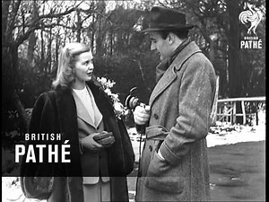 Barbara Scott Wins Worlds Skating Title (1947)