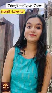 Law Semester Exam complete notes pdf available llb notes @AradhyaGuptaLAWVITA