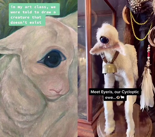 Drawing a Cyclops Baby - Art Illustration Process