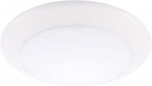 GETINLIGHT 6-Inch LED Disk Lights, Dimmable Surface Mount, 5 Color Temperature Selection, 4-Pack, Matte White, ETL Listed, IN-0301-3-WH-5T