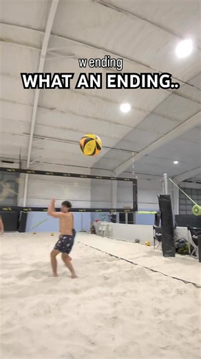WHAT AN ENDING.. #volleyball #gopro #pov