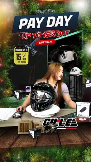 Gille Helmet Live!