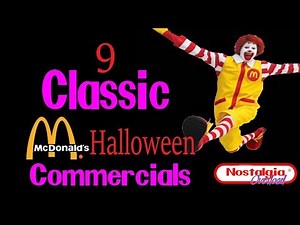 9 Classic McDonalds Halloween Commercials (Nostalgia Overload)