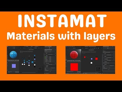 InstaMAT create materials with layers