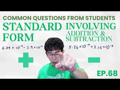 Must know b4 SPM |Ep 68| Standard Form involving +/- |F3 C2| COMMON QUESTIONS, WAIT?! Factorise?!
