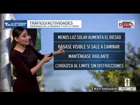 Karina Segovia - La Autoridad En El Tiempo de Telemundo 40 Montage - 28 January 2026