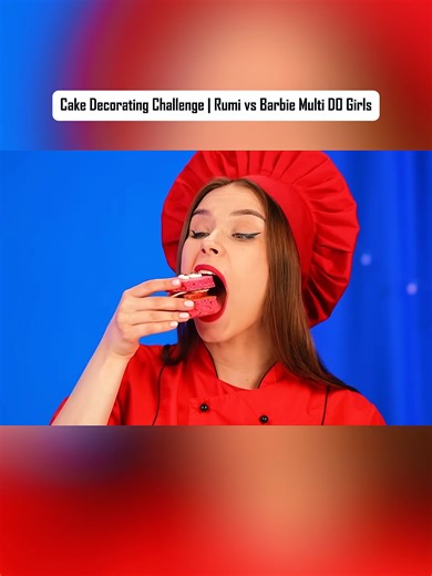 Cake Decorating Challenge: Rumi vs Barbie - Part 3