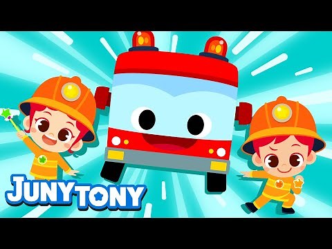 Firefighter | Job & Occupation Songs for Kids | Job and Career Songs for Kindergarten | JunyTony