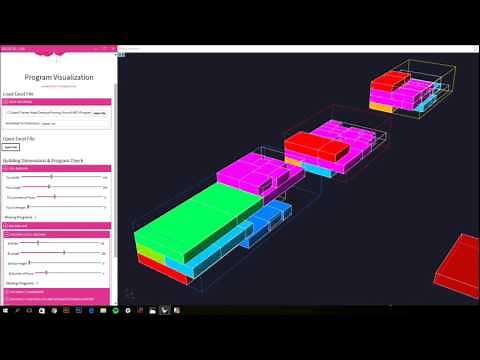Grasshopper Program Visualization and Packing