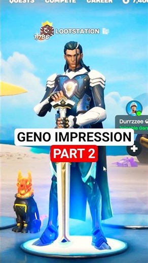Rating Fortnite Skins as GENO! 😈(Part 2)