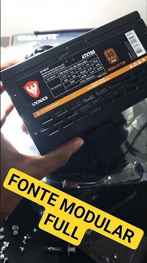 VOCÊ NÃO VAI ACREDITAR no que essa FONTE MODULAR faz! 😱 | O SEGREDO dos PCs GAMER revelado!