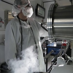 Take a look inside Raytheon's space factory, where space simulating rooms are used to test and manufacture interceptor technologies like SM-3, a Next Generation Interceptor (NGI) and the Exoatmospheric Kill Vehicle (EKV). See more: https://raytheontech.co/44bmYsh | RTX