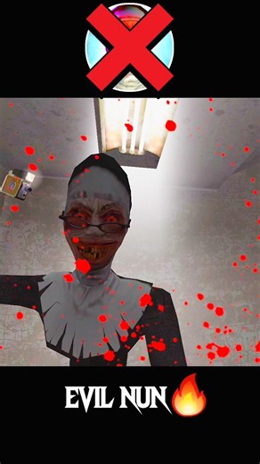 Evil Nun 💔 Sad Story 😢 No Escape From School! | Scary Horror Gameplay #shorts
