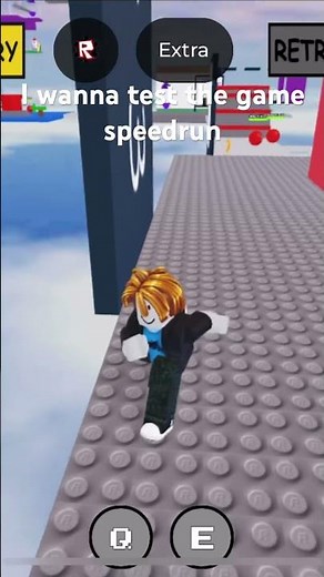 I wanna test the game speedrun