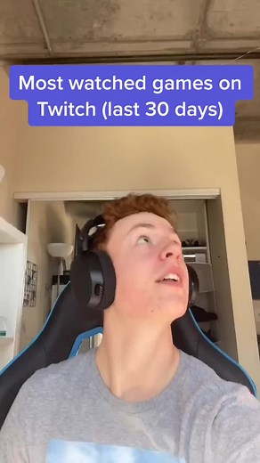 Most Popular Video Games on Twitch in the Last 30 Days
