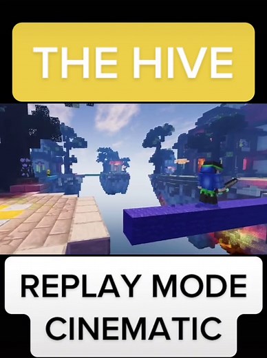 The Hive Minecraft: Epic Bedwars Clutch Moment in Replay Mode