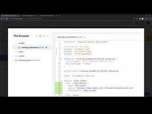 GCP Creating Derived Tables Using LookML GSP858