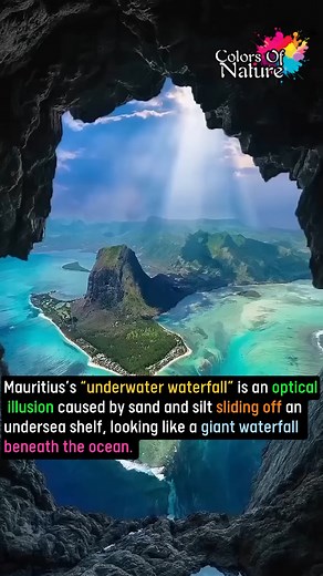 Underwater Waterfall | Colors Of Nature