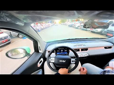 ALL NEW 2022 Chery QQ Ice Cream EV - POV Test Drive