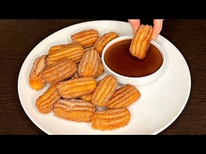 How to make perfect churros at home!so easy and delicious!