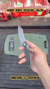 Hawk Knife Designs Talon from Blade Show Texas 🇺🇸 Worth the hype? 🔥 #knifecommunity #knifelife