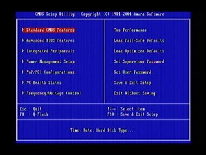Aptio Setup Utility Copyright C 2008 American Megatrends Inc Настройка