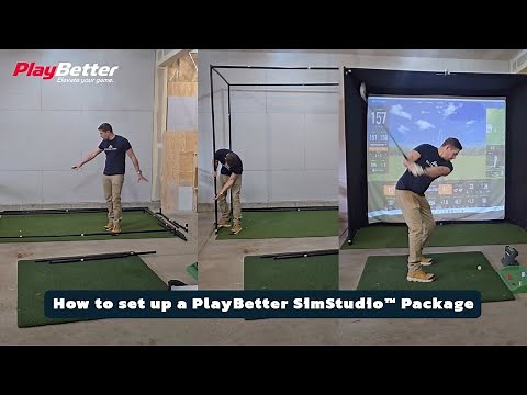 How to EASILY Set Up a PlayBetter SimStudio™ Package with 1 Person (feat Sam of Rise Construction)