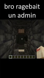 Minecraft Admin Moment