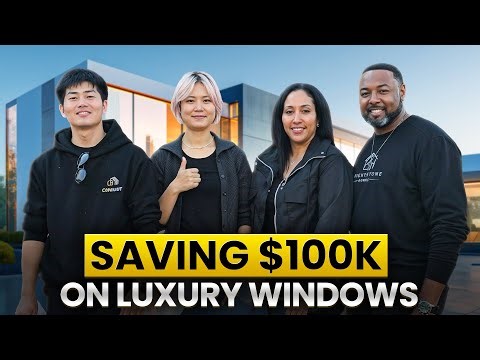 “How I Saved $100,000 on Luxury Windows — Same Quality, Half the Price 😳