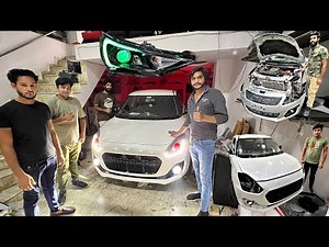 Maruti Swift OEM Modification | Base To Top Mod | Lxi Converted To Zxi | 2022 Swift Modification