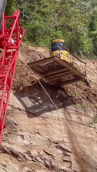 The work continues! Tom Williams sent in this video of crews clearing rock wall debris at the Gatlinburg Food City. | WVLT
