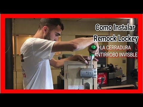 Cerradura Invisible Remock Lockey - Como Instalar Facilmente
