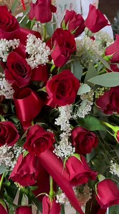 Let’s make a red rose casket piece. | Flowers by the Bunch