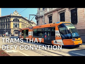 TRANSLOHR and BUSES in Padua, Italy | Trams with rubber tyres