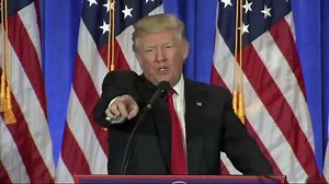 1.1M views · 6.5K reactions | Donald J. Trump refused to answer a question from a CNN reporter, telling him "you are fake news." | POLITICO | Facebook