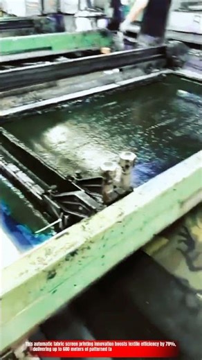 Best Way to Innovation Automatic Fabric Screen Printing Machine 600m/hr Output