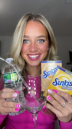 Tropical Water Recipe with Sunkist Singles To Go