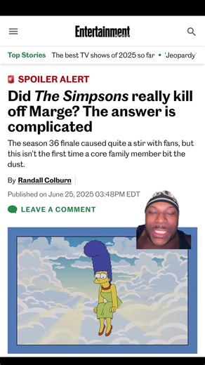 Marge Simpsons Death #margesimpson #thesimpsons #simpsons #simpsonsclips #simpson #simpsons2025 #tvshow #trending
