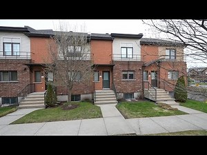 HORS MARCHÉ | Maison en rangée avec garage double à vendre | Candiac | Équipe Louis Desrochers