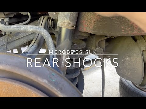 mercedes slk - rear shocks