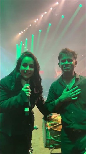 Sunanda sharma live show magician 😊 #sunandasharma #drummer #lifeisbutadream #concert #drums